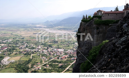 Landscape of Meteora, Greece 80289899