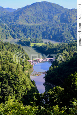Tadami Line · First Bridge (Mishima Town, Fukushima Prefecture) Tadami Line · First Bridge (Mishima Town, Fukushima Prefecture) 80290221