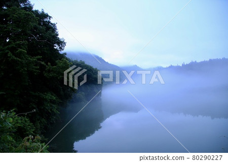 霧1號橋只見線(福島縣三島町) 霧1號橋只見線(福島縣三島町) 80290227
