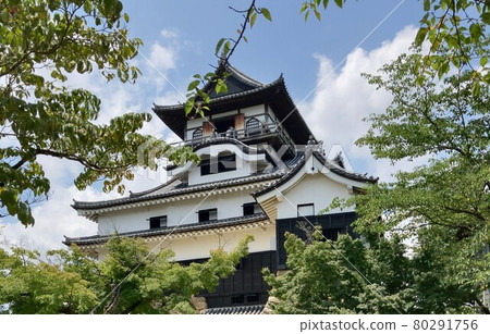 陽光明媚的犬山城 80291756