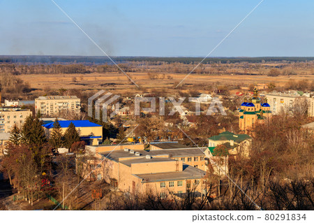 View on Chyhyryn town in Ukraine View on Chyhyryn town in Ukraine 80291834
