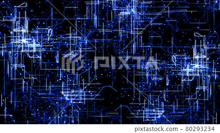 Cyber circuit grid CG background wallpaper - Stock Illustration ...