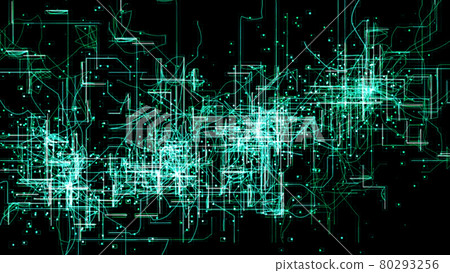 Cyber circuit grid CG background wallpaper Cyber circuit grid CG background wallpaper 80293256