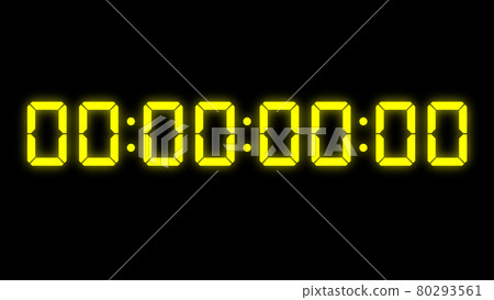 Digital clock, clock, stopwatch, timer, CG, background, wallpaper 80293561