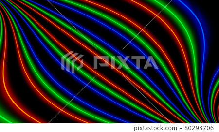 霓虹燈幾何圖案圖案CG背景壁紙 80293706