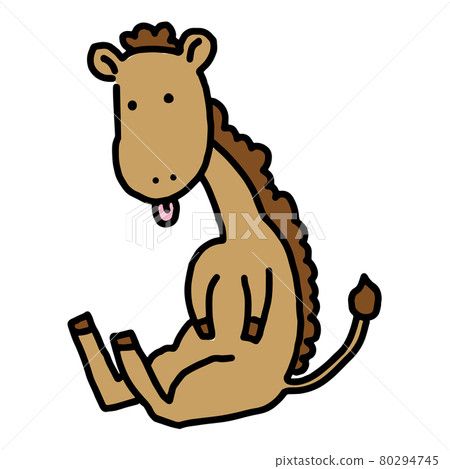 鬆散的馬圖 鬆散的馬圖 80294745