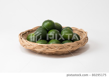 Sudachi in a basket Sudachi in a basket 80295175