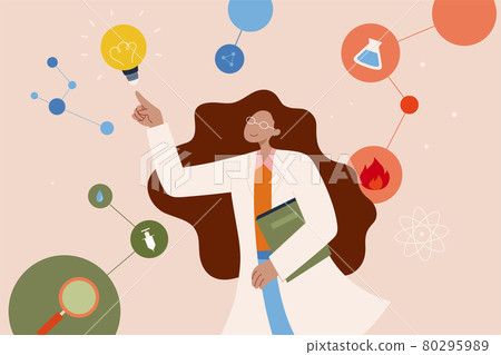 Female scientist at work 80295989