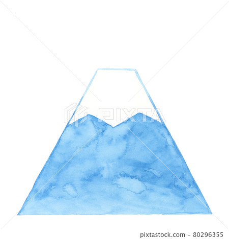 富士山【手繪水彩】 80296355