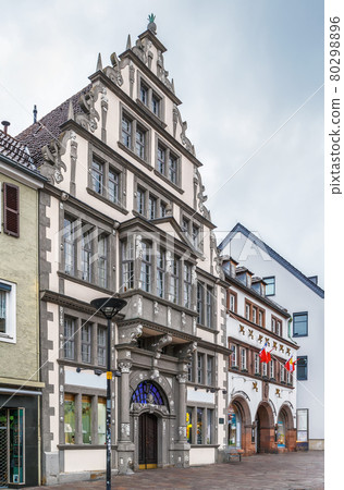 Street in Paderborn, Germany Street in Paderborn, Germany 80298896