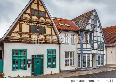 Street in Lemgo, Germany Street in Lemgo, Germany 80298911