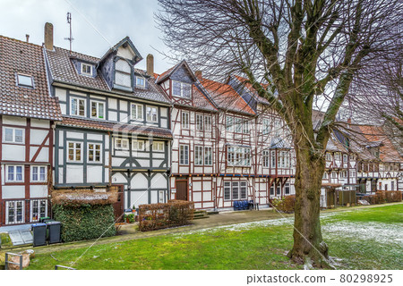 Street in Lemgo, Germany Street in Lemgo, Germany 80298925