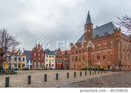 Town hall (Rathhaus), Kalkar, Germany Town hall (Rathhaus), Kalkar, Germany 80299026