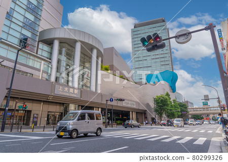 Scenery in front of the station Kamiooka Station Scenery in front of the station Kamiooka Station 80299326