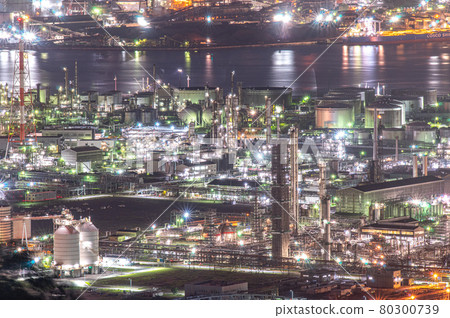 Light beam tower Mizushima factory area Light beam tower Mizushima factory area 80300739