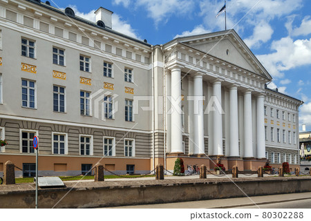 University of Tartu main building, Estonia University of Tartu main building, Estonia 80302288