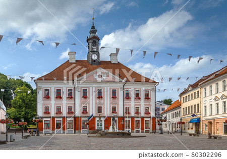 Town hall of Tartu, Estonia Town hall of Tartu, Estonia 80302296