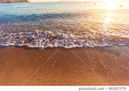 Beautiful beach coast in the Red Sea, Egypt. 80305579