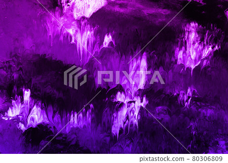 Winter purple scene texture background, paint smudges, strokes. Winter purple scene texture background, paint smudges, strokes. 80306809