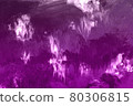 Purple Winter scene texture background, paint smudges, strokes. 80306815