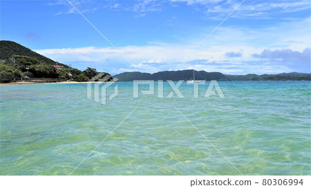 The blue sea of Amami Oshima The blue sea of Amami Oshima 80306994