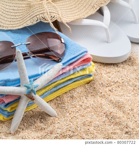 summer summer beach travel background Travel to beach in summer summer break ビーチ 80307722