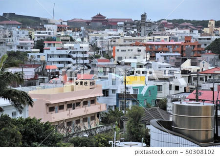 Cityscape of Shuri, Naha City (Shuri, Naha City, Okinawa Prefecture) Cityscape of Shuri, Naha City (Shuri, Naha City, Okinawa Prefecture) 80308102