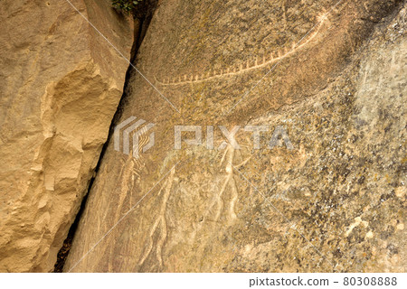 世界遺產戈布斯坦岩畫② 世界遺產戈布斯坦岩畫② 80308888