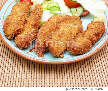 Pork cutlet and vegetable salad Pork cutlet and vegetable salad 80308970