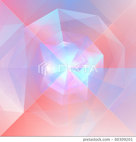 Abstract Geometric Background With Diamond Shape - Stock Illustration ...