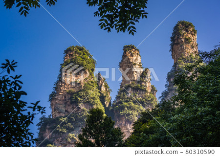The Gathering of Heavenly Soldiers rock formations 80310590