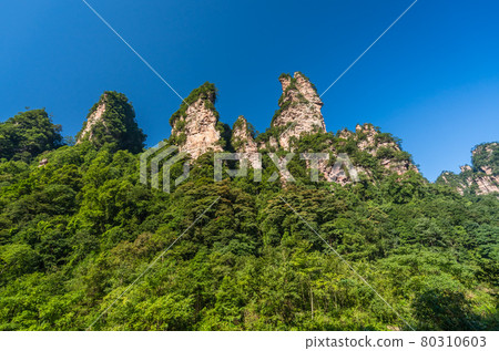 The Gathering of Heavenly Soldiers rock formations The Gathering of Heavenly Soldiers rock formations 80310603