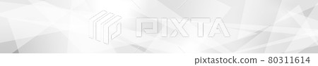 White vector panoramic background with wavy lines White vector panoramic background with wavy lines 80311614