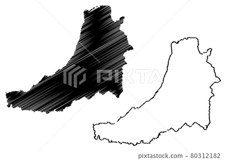 Ceredigion map vector.... Ceredigion map vector.... 80312182