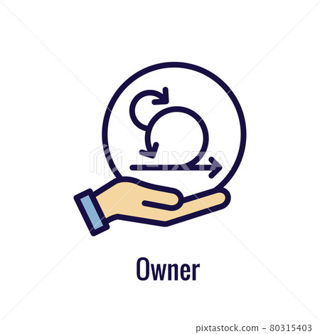 Agile Scrum Process, development icon 80315403