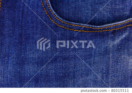 Jeans texture background. Part of the blue jeans Jeans texture background. Part of the blue jeans 80315511