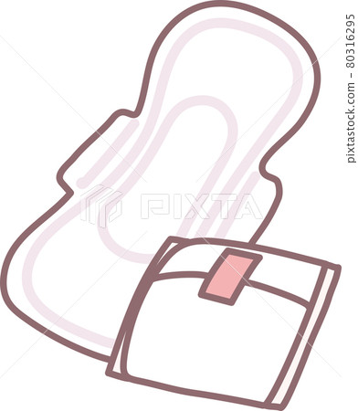 Sanitary napkin_with wings 80316295