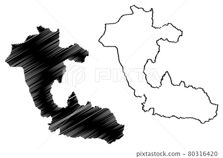 Risaralda Department map vector.... 80316420