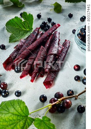 Fruit marshmallow. Berry pastille on light background. Pastille fruit rolls Fruit marshmallow. Berry pastille on light background. Pastille fruit rolls 80317441