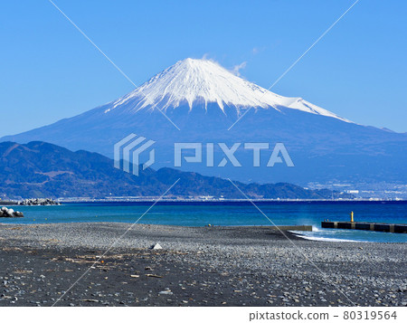 Mt. Fuji from Shimizu coast Mt. Fuji from Shimizu coast 80319564