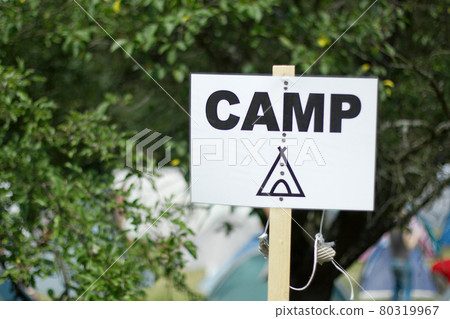 Camp sign Camp sign 80319967
