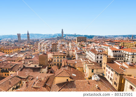 意大利佛羅倫薩老城的城市景觀 意大利佛羅倫薩老城的城市景觀 80323501