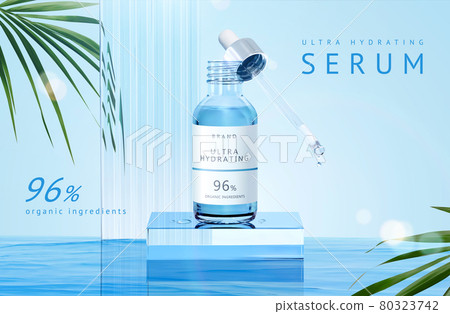 3d water scene for serum product 3d water scene for serum product 80323742