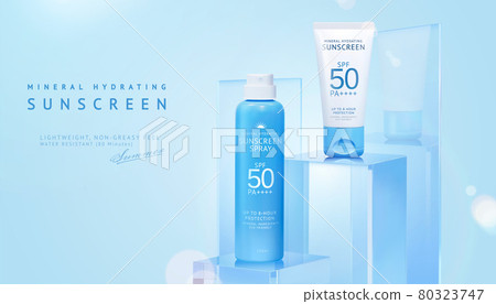3d glass display stand for products 80323747