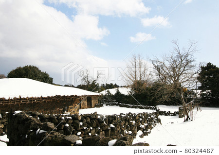 Winter scenery of Jeju Island, Korea Winter scenery of Jeju Island, Korea 80324487
