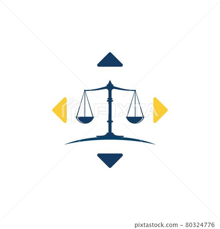justice law firm icon Template vector justice law firm icon Template vector 80324776