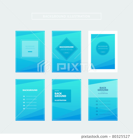 Brochure background illustration set 02 Brochure background illustration set 02 80325527