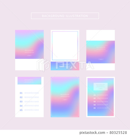 Brochure background illustration set 01 Brochure background illustration set 01 80325528