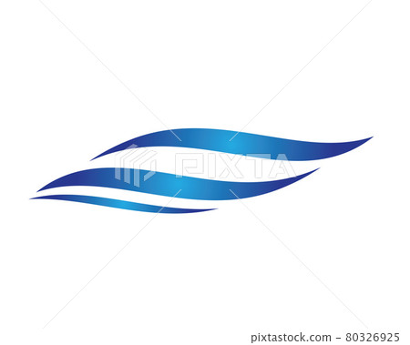 Wave symbol vector illustration design Wave symbol vector illustration design 80326925