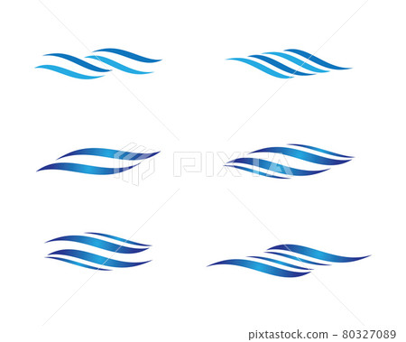 Wave symbol vector illustration design Wave symbol vector illustration design 80327089